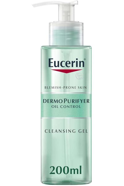 Eucerin DermoPurifyer Oil Control Cleansing Gel | Purifying Face Wash | 200 ml