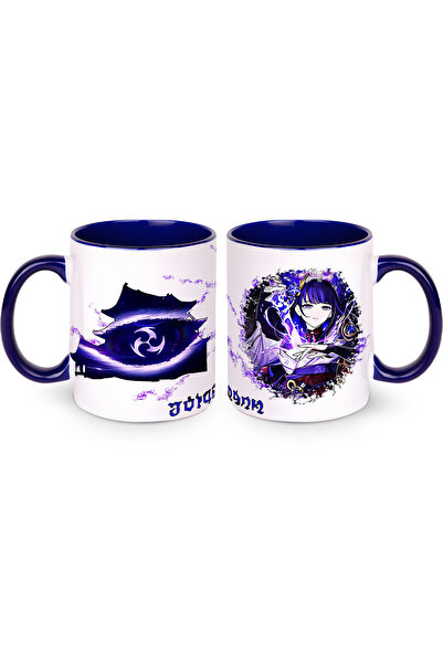 Kupabaskıcısı كوب بورسلين من Genshin Impact Raiden Shogun – تصميم أنيمي – طبا...