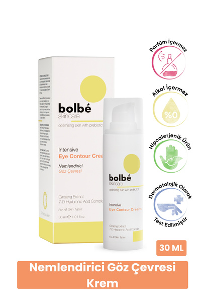 bolbé skincare Yoğun Nemlendirici, Kırışıklık ve Koyu Halka Karşıtı Peptit İç...