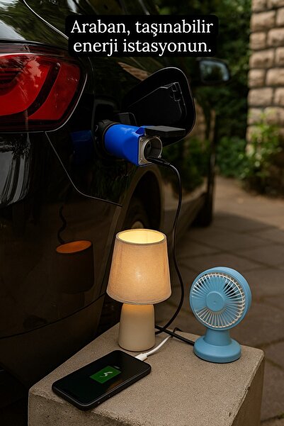 Bemis Elektrikli Araçlardan Güç Alın: V2L Tek Çıkışlı Adaptör Byd-Skywell