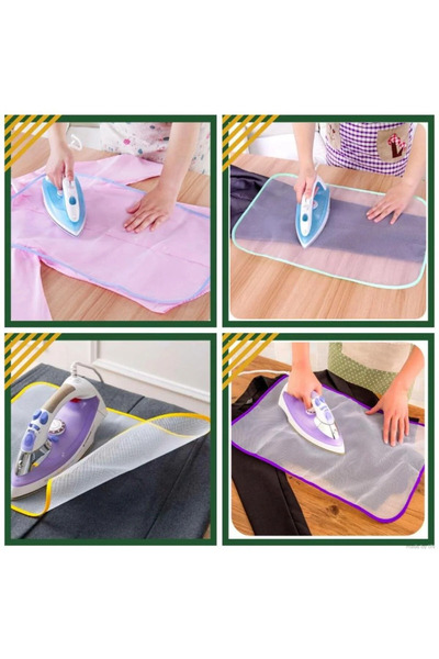 Fireproof for Delicate Fabrics - Heat Resistant Ironing Net Ironing Mat- Product Size: 48*29