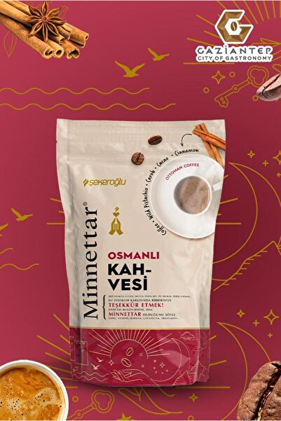 Şekeroğlu Minnettar Osmanlı Kahve 2 x 165 gr ( 2 Paket )