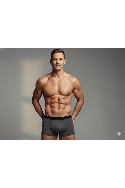 piyo شورت بوكسر رجالي من أنثراسايت 3 قطع