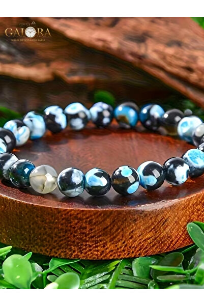 GALORA سوار رجالي من الحجر الطبيعي – افتح مسارك نحو الأحلام، حجر العاطفة