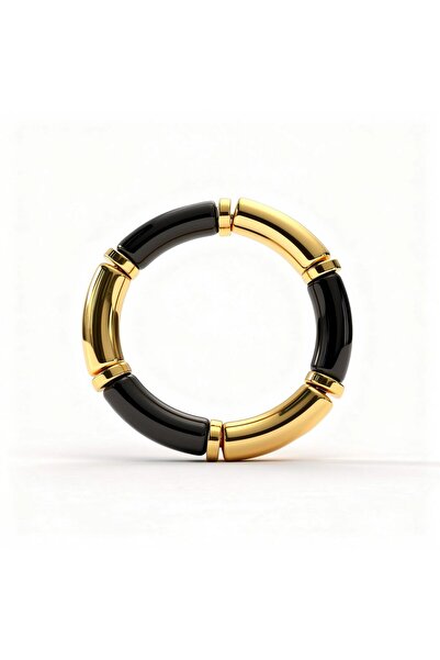 DEMOKAN Kadın Bileklik Özel Seri Akrilik Taş Vintage Bileklik