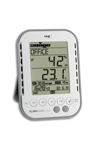 TFA Termohigrometru profesional cu funcție de înregistrare a datelor, KLIMALOGG PRO 30.3039.IT