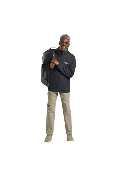 Jack Wolfskin Bornberg Hoody Men's Black Softshell Men's Softshell 1307471-t0350