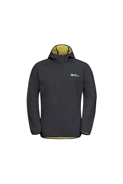 Jack Wolfskin Bornberg Hoody Men's Black Softshell Men's Softshell 1307471-t0350