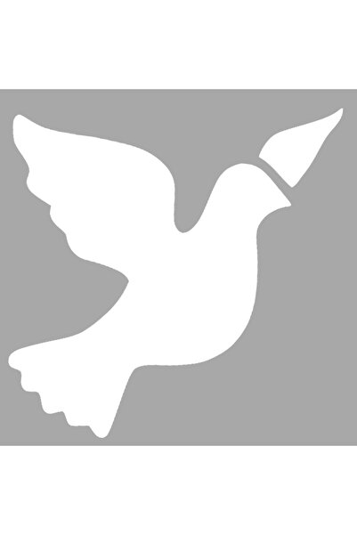 Artikel İkon Güvercin Stencil Boyama şablonu 30x30 cm, Duvar Stencil, Fayans ...