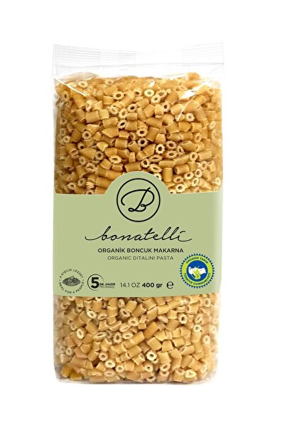 Bonatelli Organik Boncuk Makarna 400 G