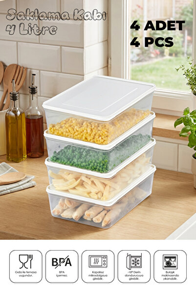 Mefa Mutfak حاوية تخزين مناسبة لتنظيم الثلاجة والميكروويف والثلاجة، مجموعة من...