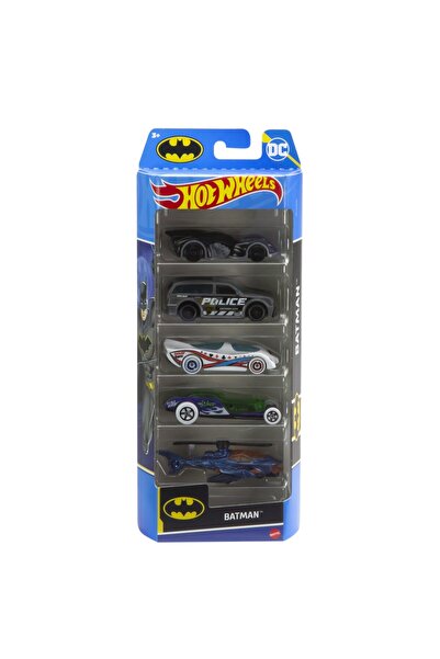 Mercaton SET 5 MASINI HOT WHEELS BATMAN