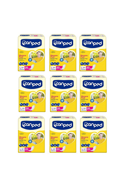 Canped MESANE PEDİ 20 Lİ LARGE (L) 9 ADET