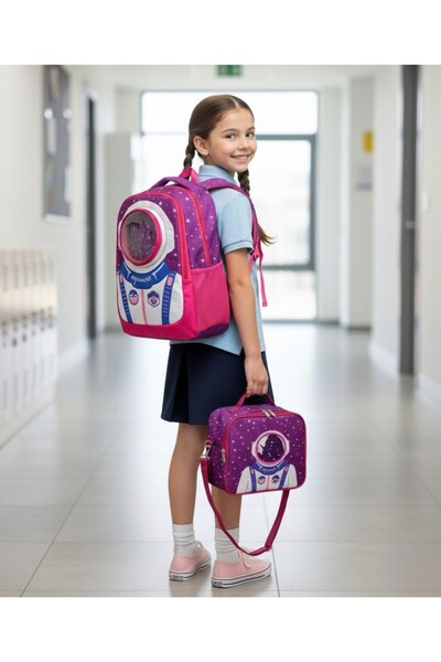 Famebag -Σετ σχολικού σακιδίου πλάτης για κορίτσια αστροναύτες με άδεια χρήση...