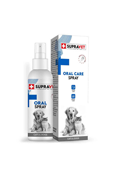 Supravet Oral Care Kedi ve Köpek Ağız Bakım Spreyi 100 Ml