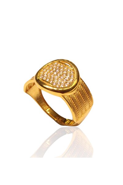 Hakan Güler Kuyumculuk 8 Ayar Altın Trabzon Hasır Model Yüzük – 2,60 Gram (22 Ayar Görünümlü)