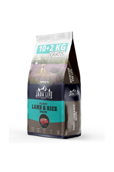 Genel Markalar Jada Life Puppy Kuzu ve Pirinçli Yavru Köpek Maması 0 - 1 Yaş-...