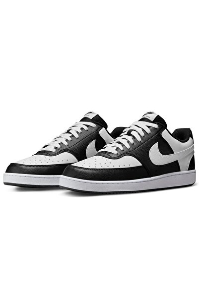 Nike COURT VISION LO NN P - ČERNÁ/BILÁ