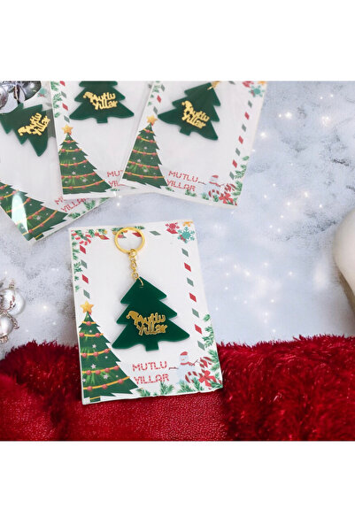 Masalsı Concept Yılbaşı Hediyesi Anahtarlık 5 adet Yeni Yıl Hediyesi Arkadaşa...