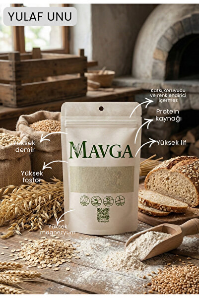 MAVGA Yulaf Unu 100 g (Katkısız ve Pratik Kullanım)