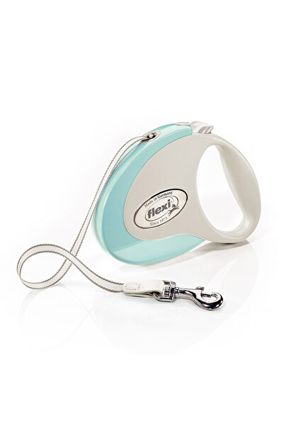 Flexi Style Ribbon Automatic Dog Walking Leash Tr-Medium-5 Mt-Green