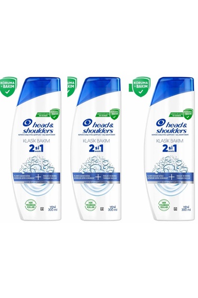 Head & Shoulders شامبو هيد آند شولدرز 2 في 1 للعناية الكلاسيكية × 3 قطع