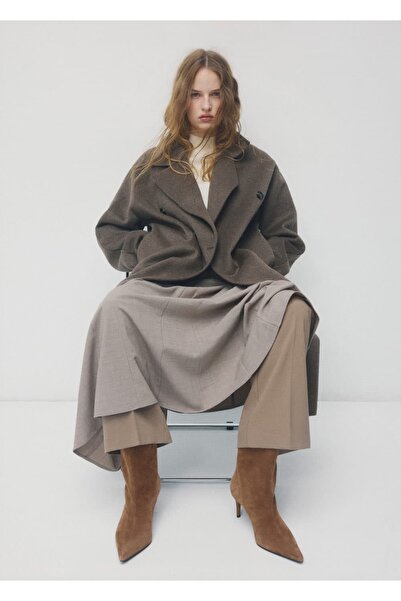 MANGO Woman Önü açık botin