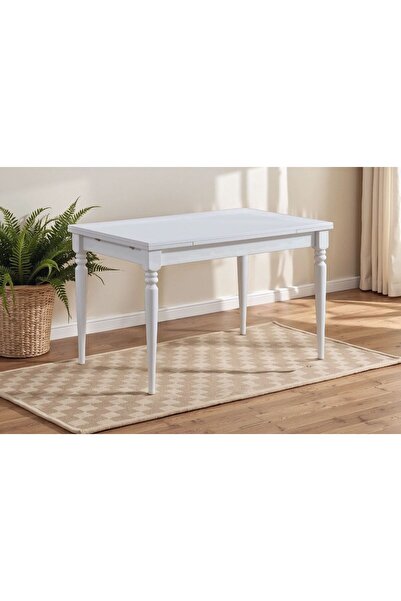 Vivense VERA ÇİZİLMEZ AÇILIR MUTFAK MASASI, BEYAZ, 70X110