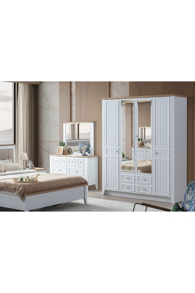 Vivense LORA GARDIROP, 4 KAPAKLI
