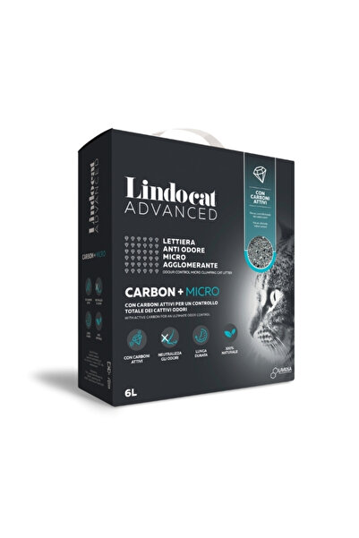 Lindo Cat Lindocat Advanced Carbon Aktif Karbonlu Ekstra Topaklanan Kedi Kumu...