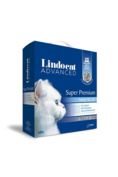 Lindo Cat Lindocat Super Premium Multicat Bikarbonatlı Koku Önleyici Extra Gü...
