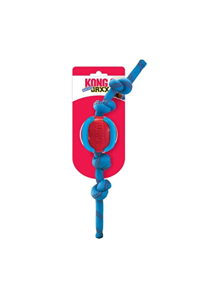 Kong لعبة كلب على شكل ساندويتش من جاكس برايتس مع حبل تمديد، حجم متوسط