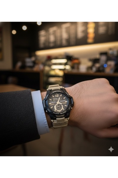 SMAEL 1805 Bkr Dijital Ve Analog Erkek Kol Saati