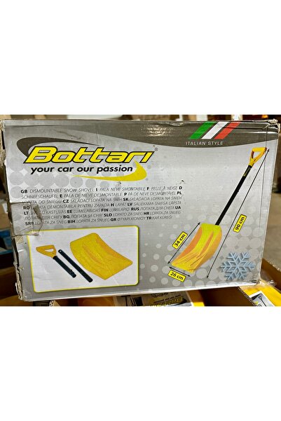 Bottari OFFER!!! Snow shovel with removable handle + Windshield defrost solution -25 degrees C, 500 ml