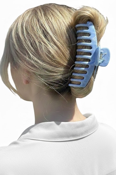 CAŞ DEKORASYON Синя кольорова кісткова застібка-кнопка