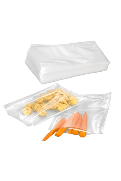 PORKY Set of 10 Vacuum Bags, 17x25 cm, Transparent