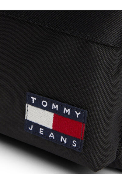 Tommy Men's bag, Tommy, crossbody, black, 20.5x16.5x6.5cm