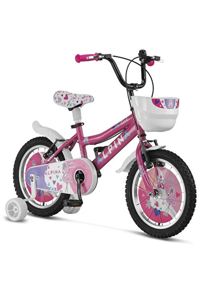 Ümit 1647 ALPINA-L-BMX-V KIZ ÇOCUK BİSİKLETİ 332H V 16 JANT PEMBE