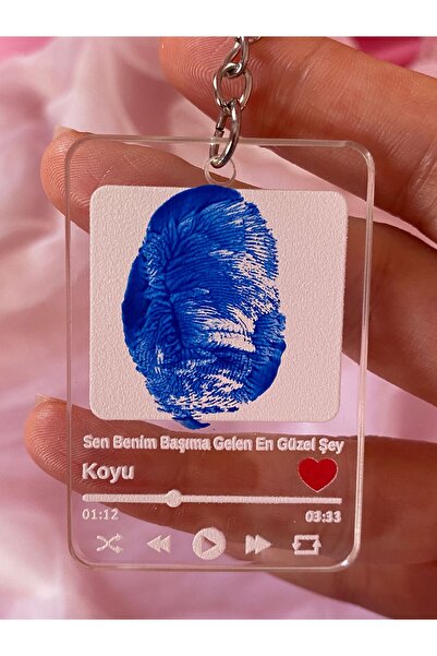 LAİKA مجموعة سلسلة مفاتيح بصمة الإصبع، سلسلة مفاتيح للحبيب، سلسلة مفاتيح موسي...