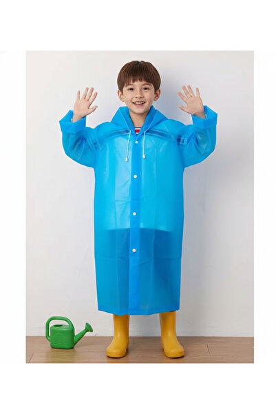 İMEXTECH Unisex Παιδικό μπλε αδιάβροχο αδιάβροχο
