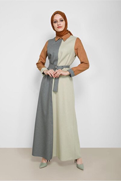 Alvina فستان بحزام 3 ألوان 42246