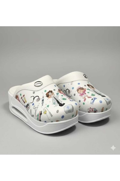 Hipokrat Medikal Sabo Hippocrat Air Sole Full Orthopedic Sabo Slippers