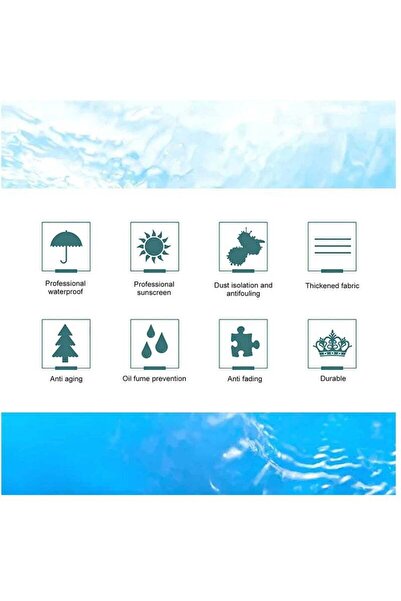 COOYA Washing Machine Cover, Oxford Cloth Full-Automatic Wave Wheel Washing Machine Cover, Top Load Dryer