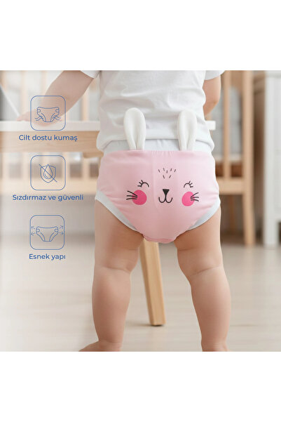 Babyjem Soft Alıştırma Külodu Pembe 3 Yaş