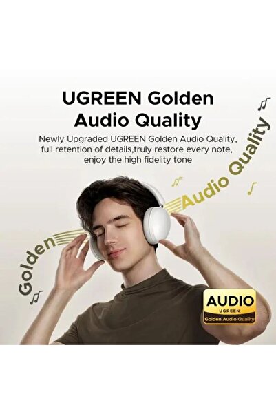 Ugreen Studio Max2 Wireless Over Ear Headset Black – HP205-45018