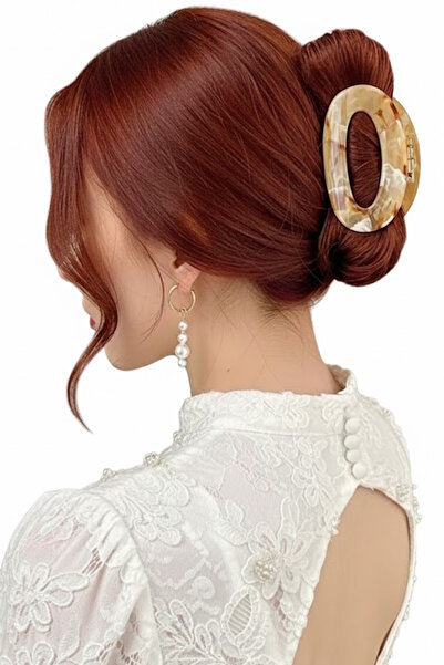 CAŞ DEKORASYON Κρεμ Χρώμα Κοκάλινο Μάνταλο Πόρπη