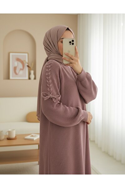 Modamorfo Πλεκτό πλεκτό πλεκτό πουλόβερ με πλεκτά μαλλιά στους ώμους -G.Kurusu