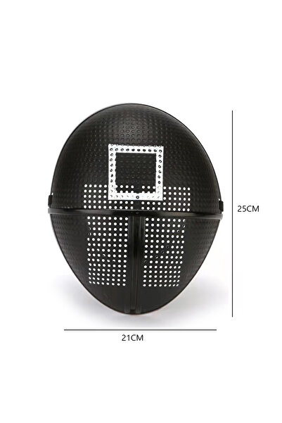 APWIKOGER Square Korean Cosplay TV Disguise Mask Full Face Masks Masquerade Accessory Square Circle Triangle f