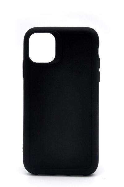 NOVKA Phone Accessories iPhone 11 Compatible Solid Color Flexible Soft Silicone Case Rubber Black