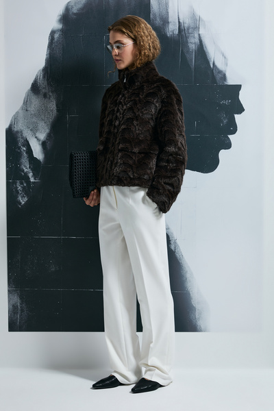 Lufian Jachetă Protect pentru femei maro